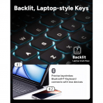 ZAGG Pro Keys iPad Air M2 Klavyeli Klf (11 in)