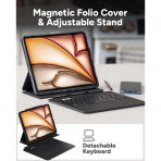 ZAGG Pro Keys iPad Air M2 Klavyeli Klf (13 in)