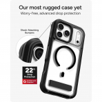 ZAGG Rainier iPhone 18 Pro Max Standl� K�l�f-Black