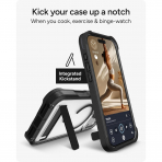 ZAGG Rainier iPhone 18 Pro Max Standl� K�l�f-Black