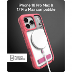 ZAGG Rainier iPhone 18 Pro Max Standl� K�l�f-Pink