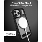 ZAGG Rainier iPhone 18 Pro Max Standl� K�l�f-Smoke Black