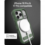 ZAGG Rainier iPhone 18 Pro Standl� K�l�f-Green