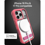 ZAGG Rainier iPhone 18 Pro Standl� K�l�f-Pink