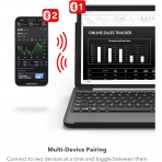 ZAGG iPad A16 Rugged Klavyeli Klf (10.9/11 in)