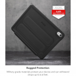 ZAGG iPad A16 Rugged Klavyeli Klf (10.9/11 in)