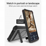 ZAGG Samsung Galaxy S26 Plus Rainier Snap K�l�f-Smoke Black