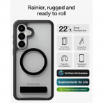 ZAGG Samsung Galaxy S26 Plus Rainier Snap K�l�f-Black