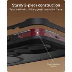 ZAGG Samsung Galaxy S26 Rainier Snap K�l�f-Smoke Black