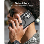 ZAGG Samsung Galaxy S26 Rainier Snap K�l�f-Smoke Black