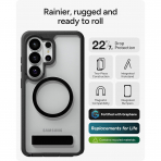 ZAGG Samsung Galaxy S26 Ultra Rainier Snap K�l�f-Black