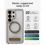 ZAGG Samsung Galaxy S26 Ultra Rainier Snap K�l�f-Latte