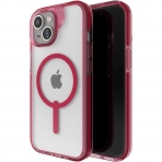 ZAGG Santa Cruz Snap iPhone 15 effaf Klf -Magenta 