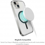 ZAGG Santa Cruz Snap iPhone 15 effaf Klf -Magenta 