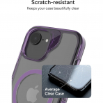 ZAGG iPhone 16e Santa Cruz Snap Klf -Purple