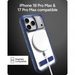 ZAGG Santa Cruz iPhone 18 Pro Max Standl� K�l�f-Luminous Blue