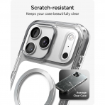 ZAGG Santa Cruz iPhone 18 Pro Max Standl� K�l�f-Silver
