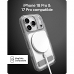 ZAGG Santa Cruz iPhone 18 Pro Standl� K�l�f-Clear
