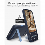 ZAGG Sedona iPhone 18 Pro Max Standl� K�l�f-Blue