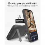 ZAGG Sedona iPhone 18 Pro Max Standl� K�l�f-Gray