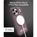 ZAGG Sedona iPhone 18 Pro Max Standl� K�l�f-Purple