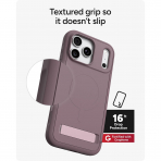 ZAGG Sedona iPhone 18 Pro Max Standl� K�l�f-Purple