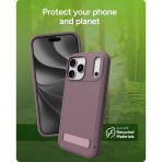 ZAGG Sedona iPhone 18 Pro Max Standl� K�l�f-Purple