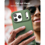 ZAGG Sedona iPhone 18 Pro Max Standl� K�l�f-Green