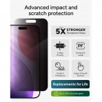 ZAGG iPhone 17 Pro XTR Privacy Ekran Koruyucu 