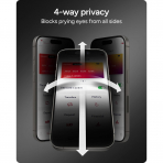 ZAGG iPhone Air XTR Privacy Ekran Koruyucu 