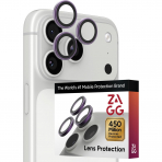 ZAGG iPhone 18 Pro Kamera Lens Koruyucu-Fresh Purple