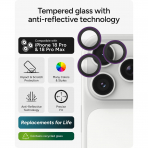 ZAGG iPhone 18 Pro Kamera Lens Koruyucu-Fresh Purple