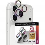 ZAGG iPhone 18 Pro Kamera Lens Koruyucu-Iridescent