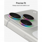 ZAGG iPhone 18 Pro Kamera Lens Koruyucu-Iridescent