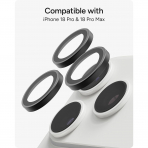 ZAGG iPhone 18 Pro Kamera Lens Koruyucu-Black
