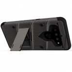 ZIZO LG V50 ThinQ Bolt Serisi Klf (MIL-STD-810G)-Gun Metal Gray