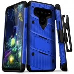 ZIZO LG V50 ThinQ Bolt Serisi Klf (MIL-STD-810G)-Blue