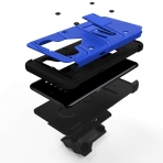 ZIZO LG V50 ThinQ Bolt Serisi Klf (MIL-STD-810G)-Blue