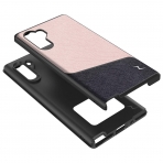 Zizo Samsung Galaxy Note 10 Division Serisi Klf (MIL-STD-810G)-Saffiano Blush