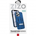 Zizo iPhone 13 Pro Transform Serisi Klf (MIL-STD 810G)-Blue/Black