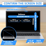 ZOEGAA Laptop Privacy Ekran Koruyucu (15.6 in)