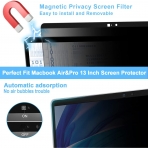 ZOEGAA Privacy MacBook Pro Ekran Koruyucu(13 in)