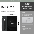 ZUGU The Alpha iPad Air Klf (10.9/11 in)-Olive Green