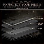 ZUSLAB iPhone 7 Par�lt�l� K�l�f-Black