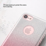 ZUSLAB iPhone 7 Par�lt�l� K�l�f-Gradual Rose Gold