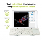 ZeroLemon Katlanabilir Bluetooth Klavye (White)