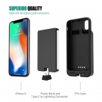 ZeroLemon iPhone X Bataryal Klf (8000 mAh)