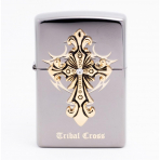 Zippo Tribal Cross BI Otantik akmak