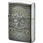 Zippo Aztecah Kafatas Yz akmak 