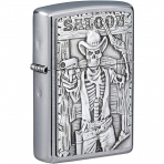 Zippo Krom Kafatas akmak 